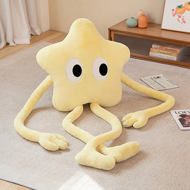 Cute korean giant star plushie 