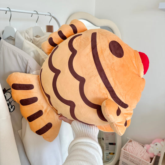 cute korean taiyaki plushie big